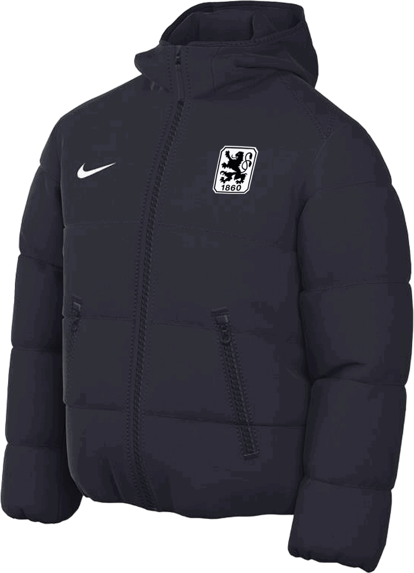 Пухо яке Nike TSV 1860 Munchen Hooded Jacket Тъмно синьо | 605fd7708-451, 0
