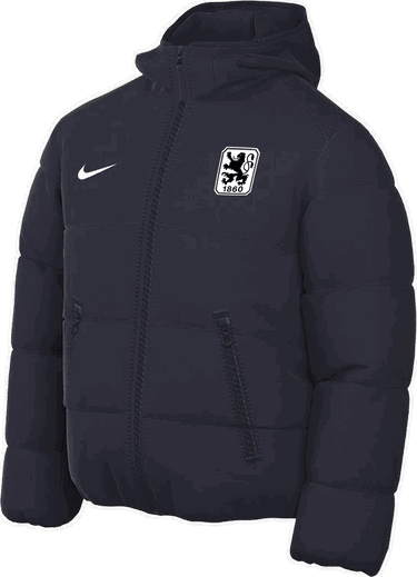 Пухо яке Nike TSV 1860 Munchen Hooded Jacket Тъмно синьо | 605fd7708-451, 0