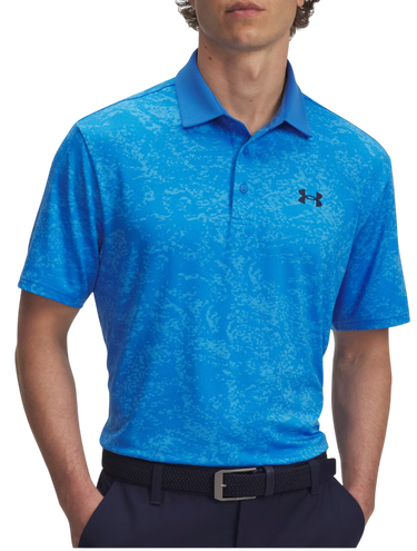 Поло тениска Under Armour Under Armour UA Playoff 3.0 Printed Polo Shirt Синьо | 1378677-403, 0