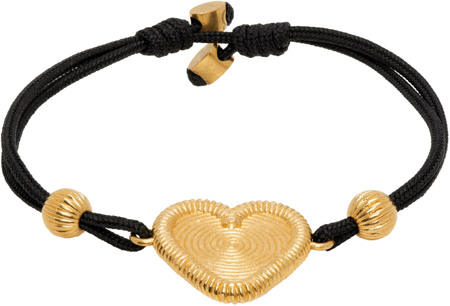 Гривна Valentino Valentino Garavani Fil Perdu Gold-Tone Heart Cord Bracelet Металик | 6W0J0Z58CHY, 0