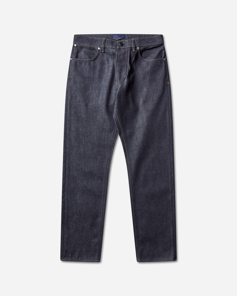 Дънки Stone Island Indigo Denim Raw Straight Jeans Тъмно синьо | K2S15-J100005-S00J8 VJ200