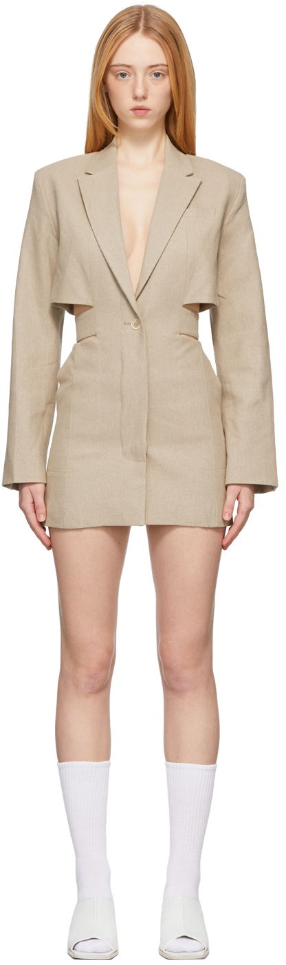 Pокля Jacquemus 'La Robe Bari' Бежово | 22E221DR016-1029, 0