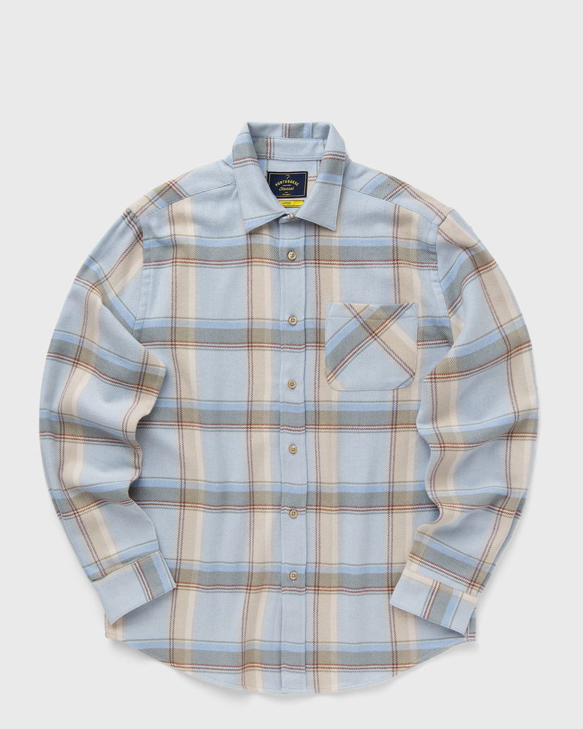 Риза Portuguese Flannel Flannel Shirt Синьо | AW24.022.CENTRAL