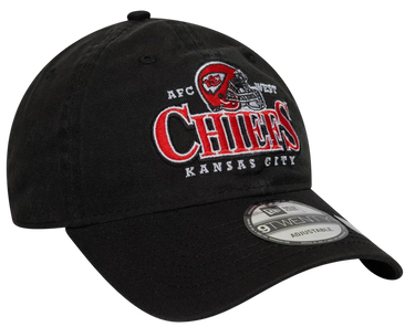 Шапка с козирка New Era Kansas City Chiefs Helmet 9TWENTY Adjustable Cap Черно | 60667634, 4