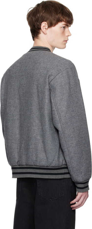 Яке бомбър A.P.C. A.P.C. Micka Wool Bomber Jacket Сиво | WVBEB-M32010, 2