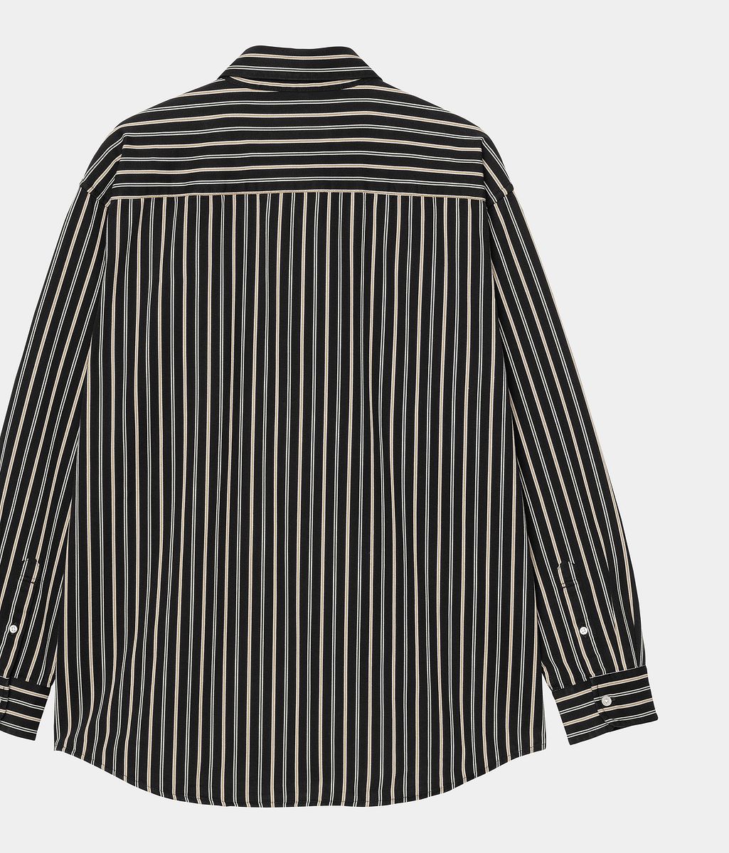 Риза Carhartt WIP Long Sleeve Palance Shirt Palance Stripe Черно | I035330_9, 1