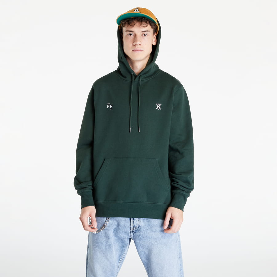 Суитчър DAILY PAPER Filling Pieces x Flag Hoodie Черно | 2109170, 1