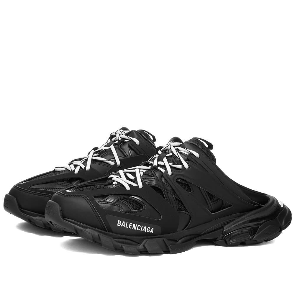 Кецове и обувки Balenciaga Track Mule Черно | 653814-W3CP3-1000, 1