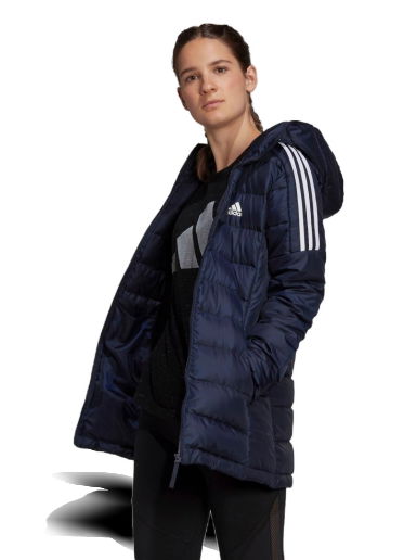 Парка adidas Originals Essentials Down Parka Тъмно синьо | GT9139