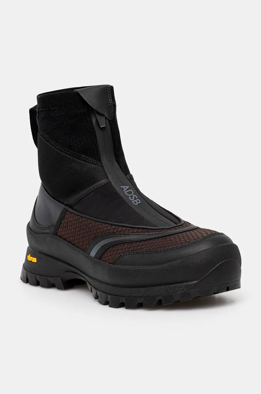 Кецове и обувки Andersson Bell Mattio Zip-Up Trainer Черно | aaa387u, 0