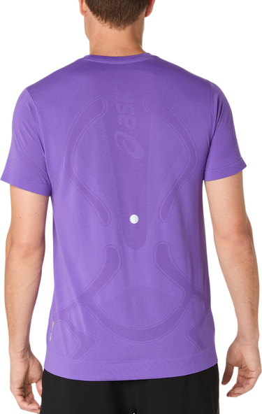Тениска Asics Road Seamless Short Sleeve T-Shirt Лилаво | 2011d355-500, 1
