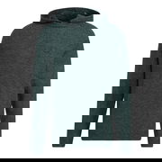 Wool Blend Hoodie with Embroidered Logo