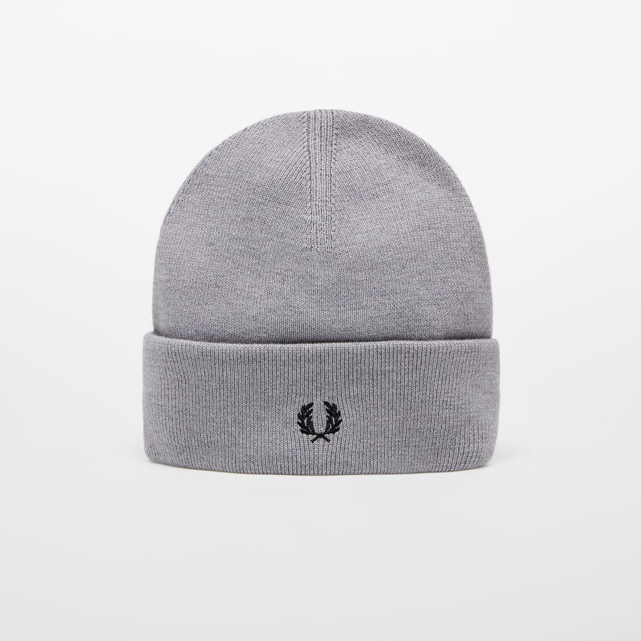 Шапка Fred Perry Merino Wool Beanie Сиво | C9160 420, 0