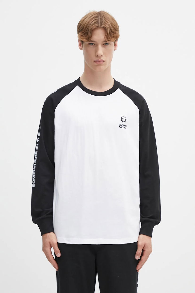 Тениска AAPE by A Bathing Ape AAPE Now Long Long-sleeve T-shirt Многоцветен | AAPLTM1541XXN