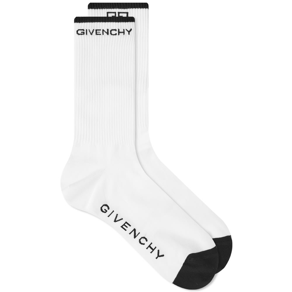 Чорапи Givenchy 4G Logo Socks Бяло | BMB02A4037-116, 0