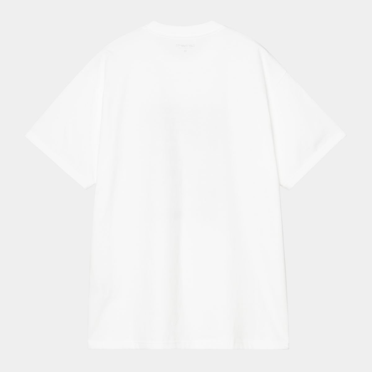 Тениска Carhartt WIP Short Sleeve Moving Letterpress T-Shirt Бяло | I035998_8, 1