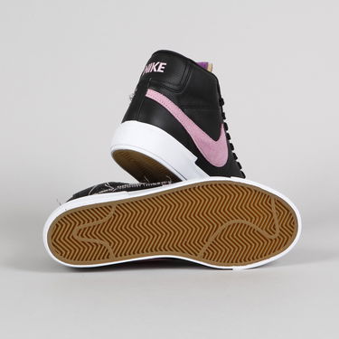 Кецове и обувки Nike SB Zoom Blazer Mid Edge SB "Black Pink Rise" Черно | DA2189-002, 3