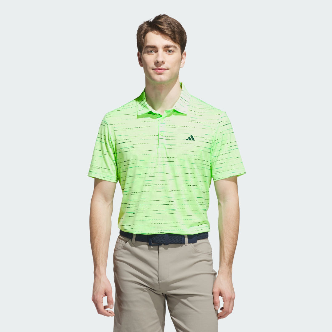 Поло тениска adidas Performance Ultimate365 Printed Mesh Polo Shirt Зелено | KA7907, 0