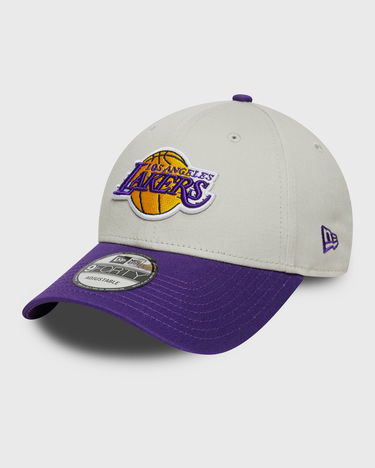 Шапка с козирка New Era Los Angeles Lakers 9FORTY NBA Colour Block Adjustable Cap Бежово | 60691266, 3