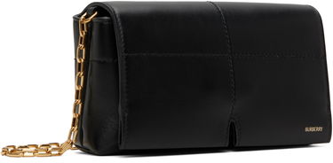 Дамска чанта Burberry Burberry Mini Snip Chain Bag Черно | 8103309, 1
