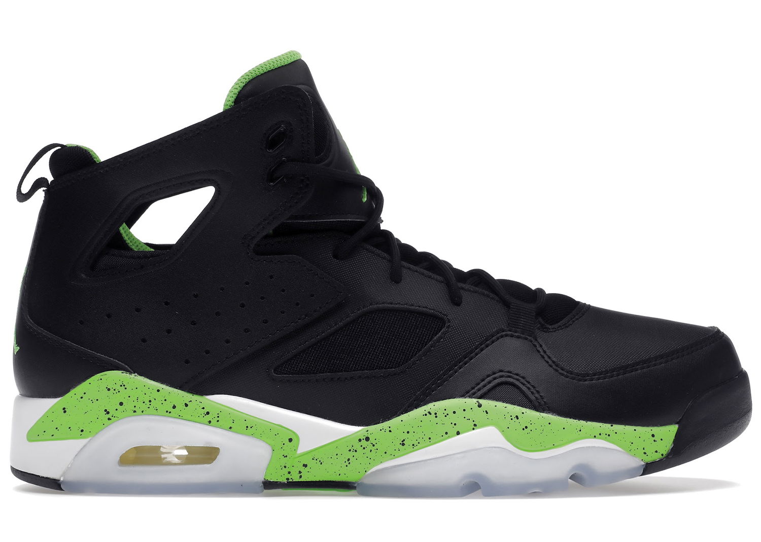 Кецове и обувки Jordan Flight Club 91 Black Green Strike Черно | DC7329-003, 0