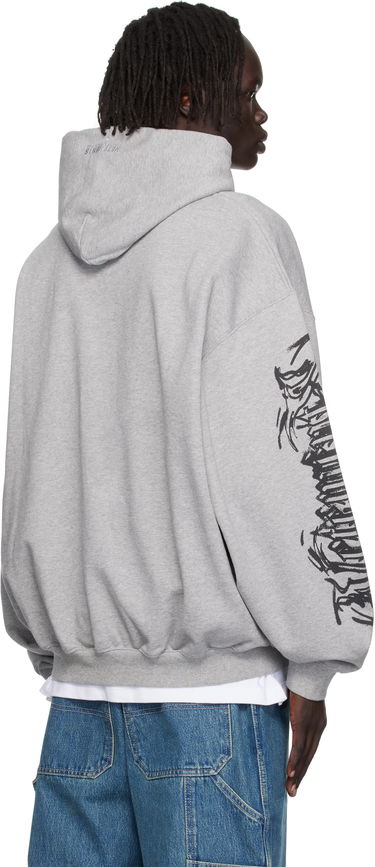 Суитчър VETEMENTS Vetements Goth Oversized Hoodie Сиво | UH76HD800G, 2