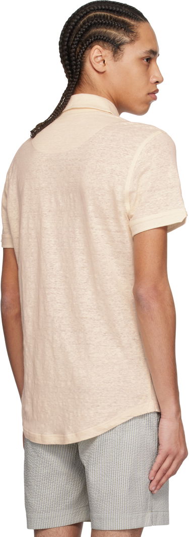 Поло тениска Orlebar Brown Orlebar Brown Sebastian Linen Polo Бежово | 280280, 2