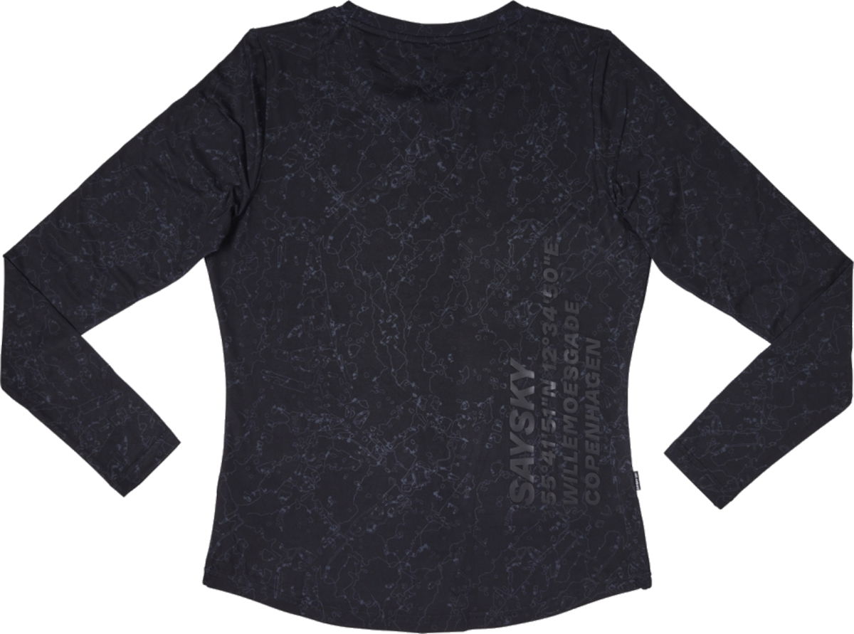 Тениска Saysky Saysky Women's Map Blaze Long Sleeve T-Shirt Черно | jwrls01c1003, 1