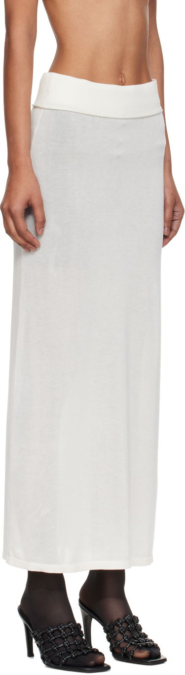 Пола TOTEME TOTEME Knit Maxi Skirt Черно | 253-WRB0304-YA0079, 4