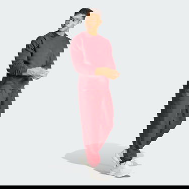 Суитчър adidas Originals Mikina FC Bayern Lifestyler Бургунди | HY3308, 3