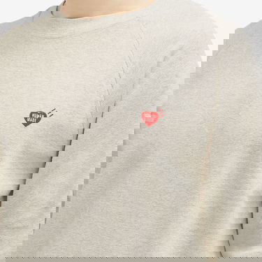 Пуловер Human Made Human Made Raglan Sleeve Long Sleeve T-Shirt Бежово | HM28CS012-WH, 5