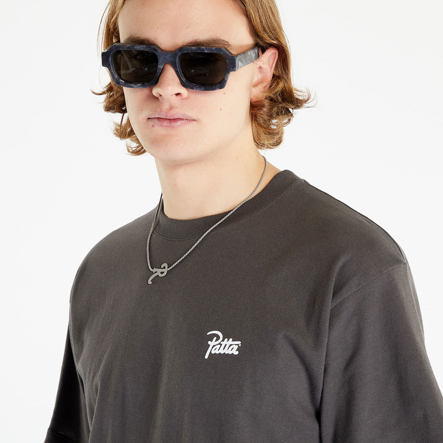 Тениска Patta Hope Love Peace T-Shirt Сиво | POC-SS23-HLP-TS-001, 1
