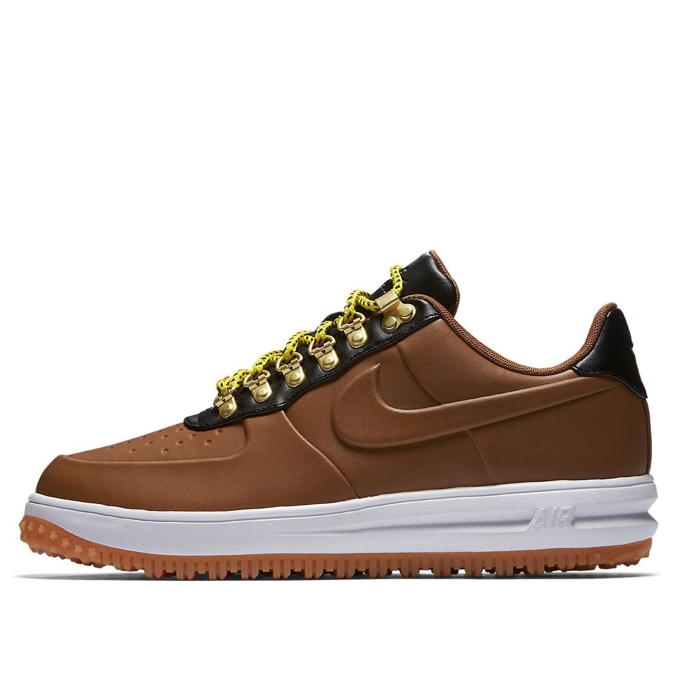 Кецове и обувки Nike Lunar Force 1 Duckboot Low Кафяво | AA1125-200, 0