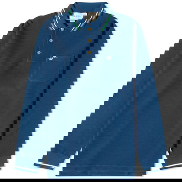Поло тениска Gucci Logo Polo Tee Тъмно синьо | 752608-XJFTM-4330, 0