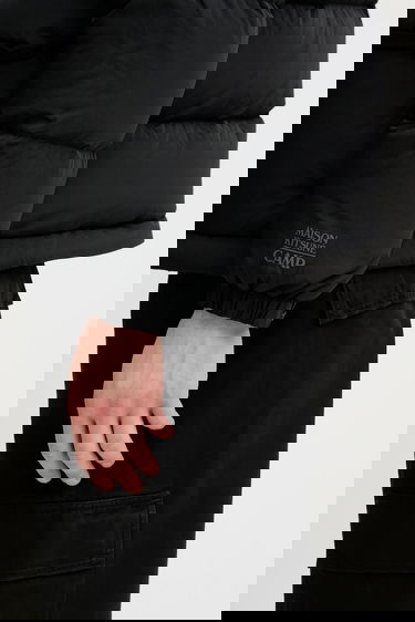 Пухо яке MAISON KITSUNÉ Maison Kitsuné Oversize Quilted Puffer Черно | PM02230WQ4070, 4