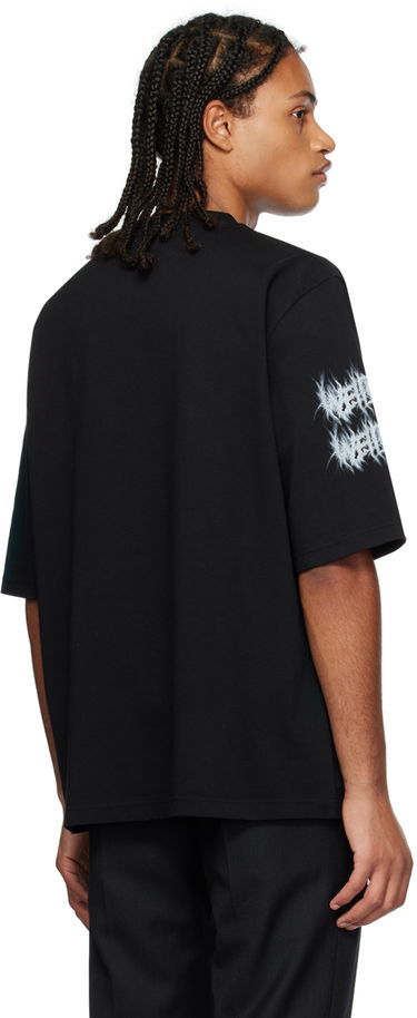Тениска We11done We11done Graphic Print T-Shirt Черно | WD-TT3-23-748-U-BK, 2