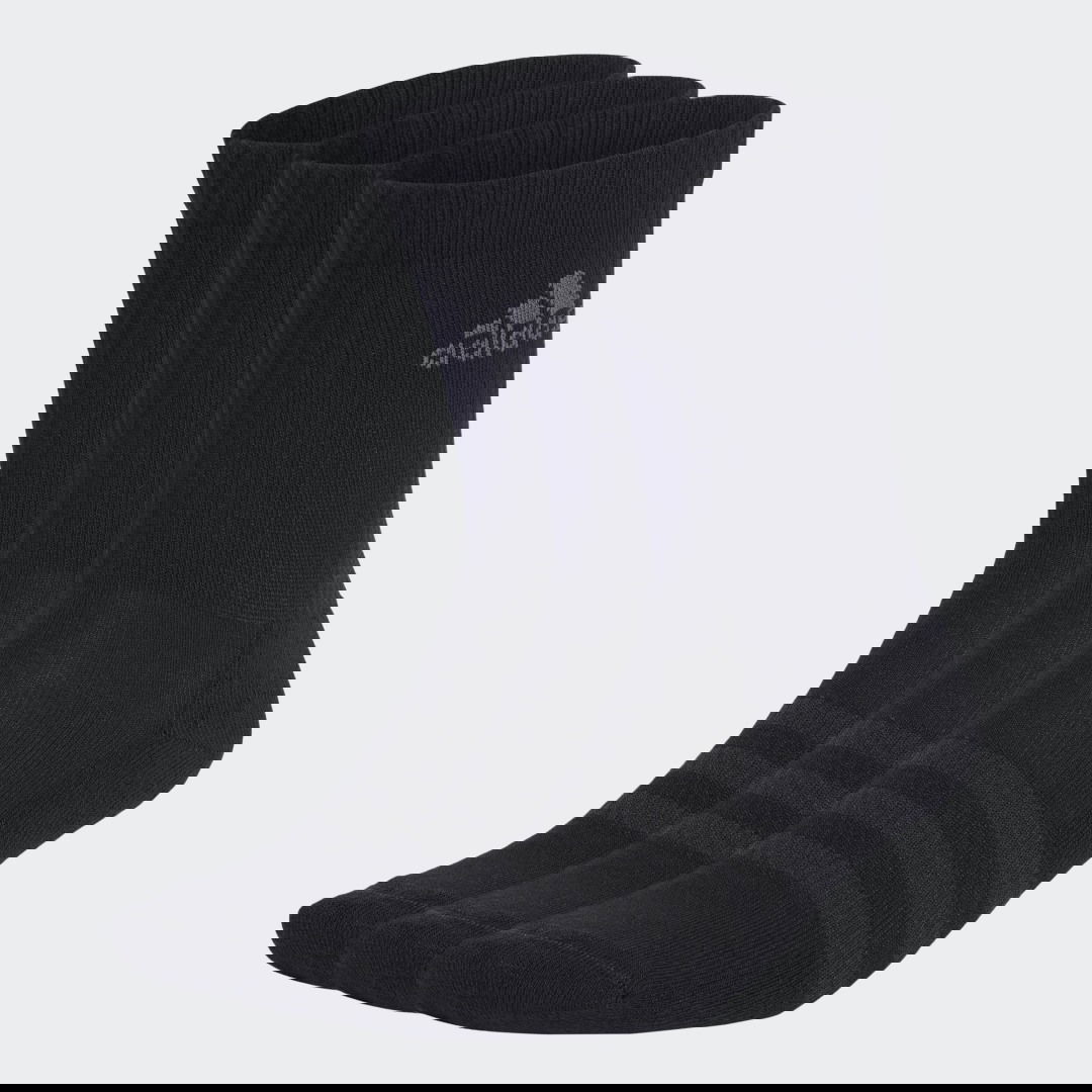 Чорапи adidas Originals Cushioned Crew Socks 3-pack Черно | IA3950, 1