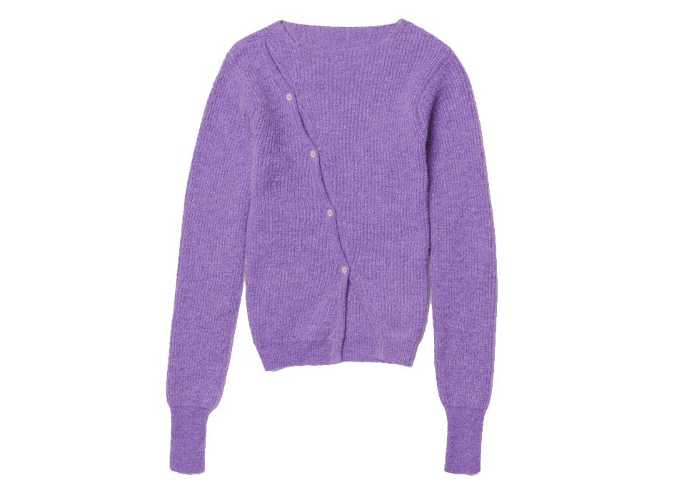 Пуловер Jacquemus La Maille Pau Top Лилаво | 202KN002-2085-650, 0
