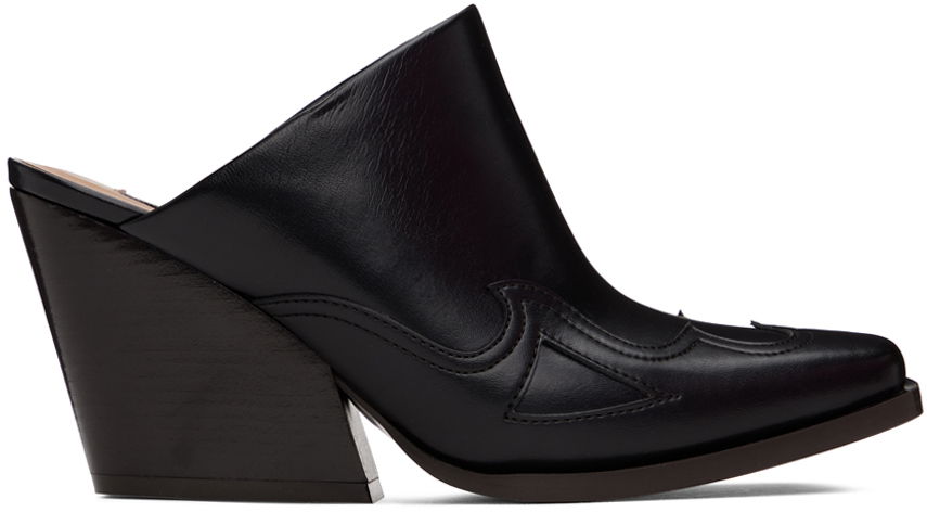 Кецове и обувки Stella McCartney Cowboy Cloudy Mules Черно | 810156AP00K0, 0