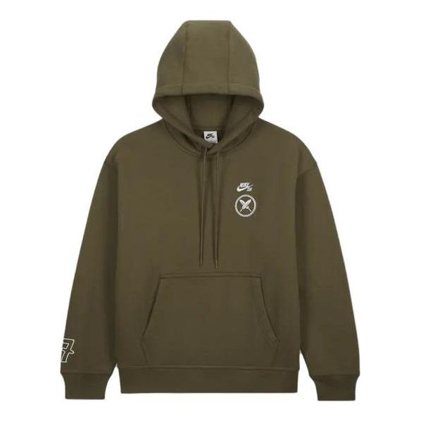 Суитчър Nike SB SB x Yuto Graphic Fleece Hoodie Зелено | FN0552-222