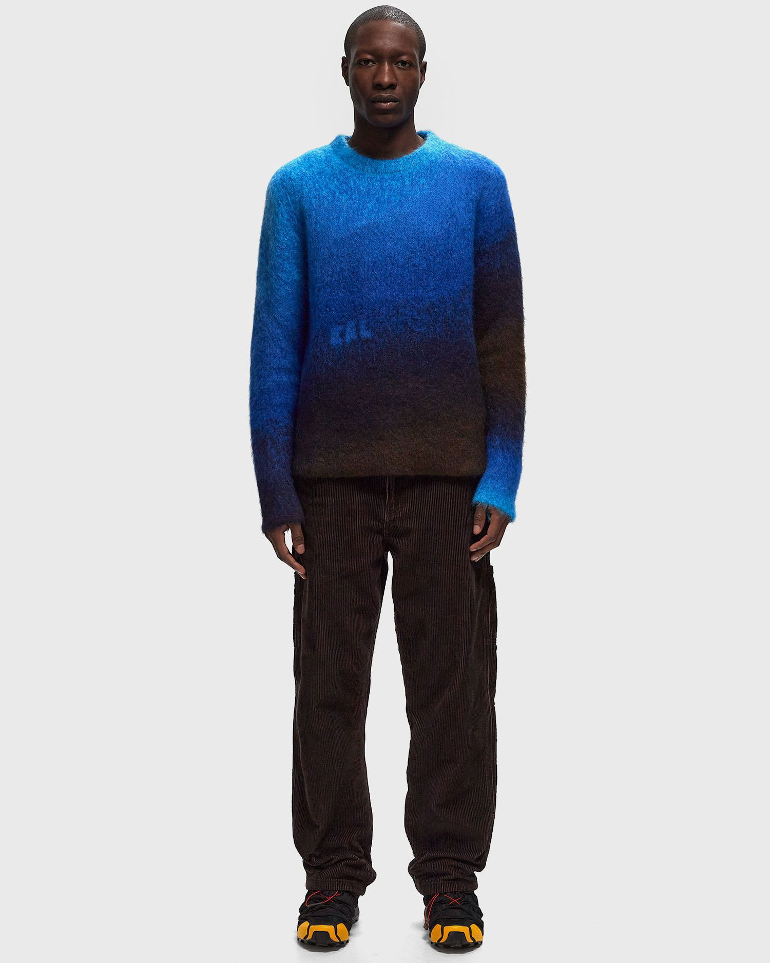 Пуловер ERL Gradient Sweater Синьо | ERL09N001, 1