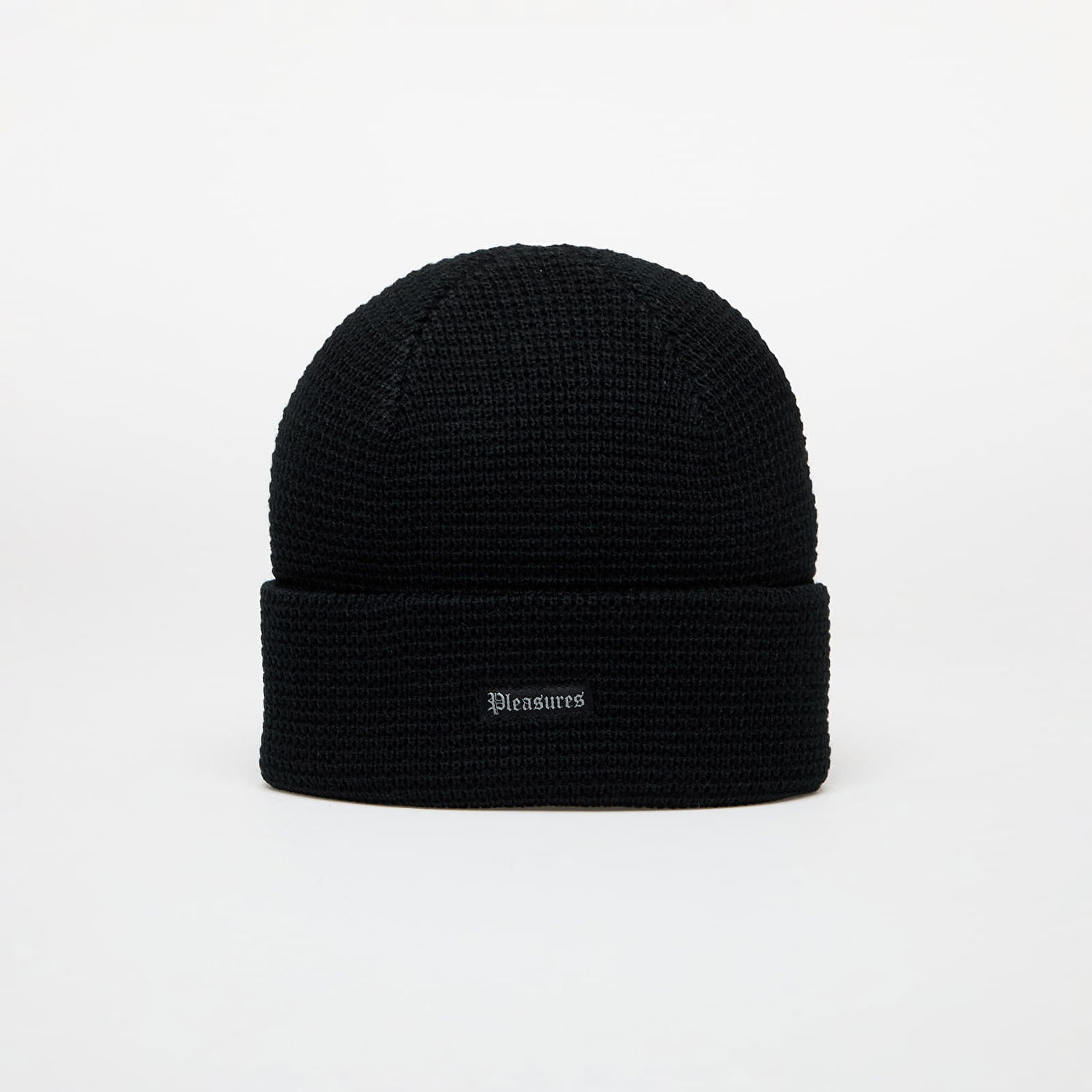 Шапка Pleasures Waffle Knit Beanie Черно | P24W056 BLACK, 0