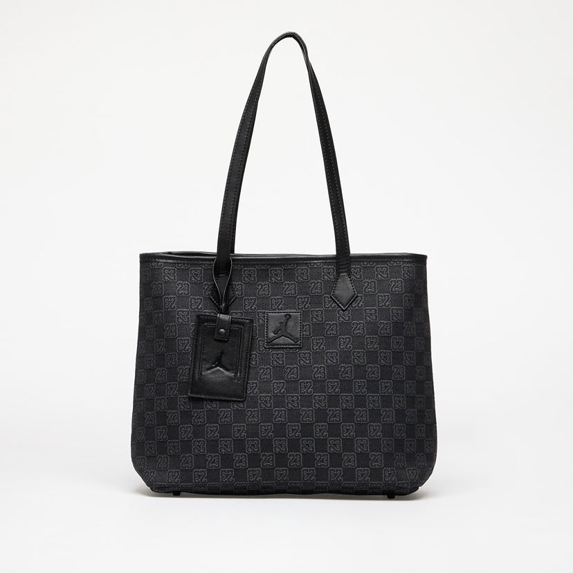 Голяма пазарска чанта Jordan Jordan Jam Monogram Tote Bag Black Universal Черно | MM0896-KK2