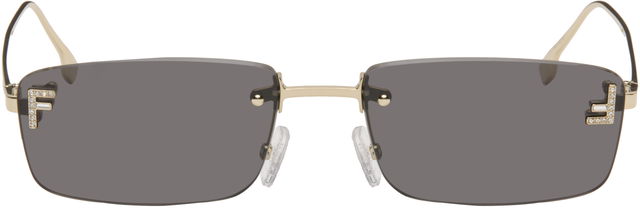 Fendi 'Fendi First' Crystal Sunglasses