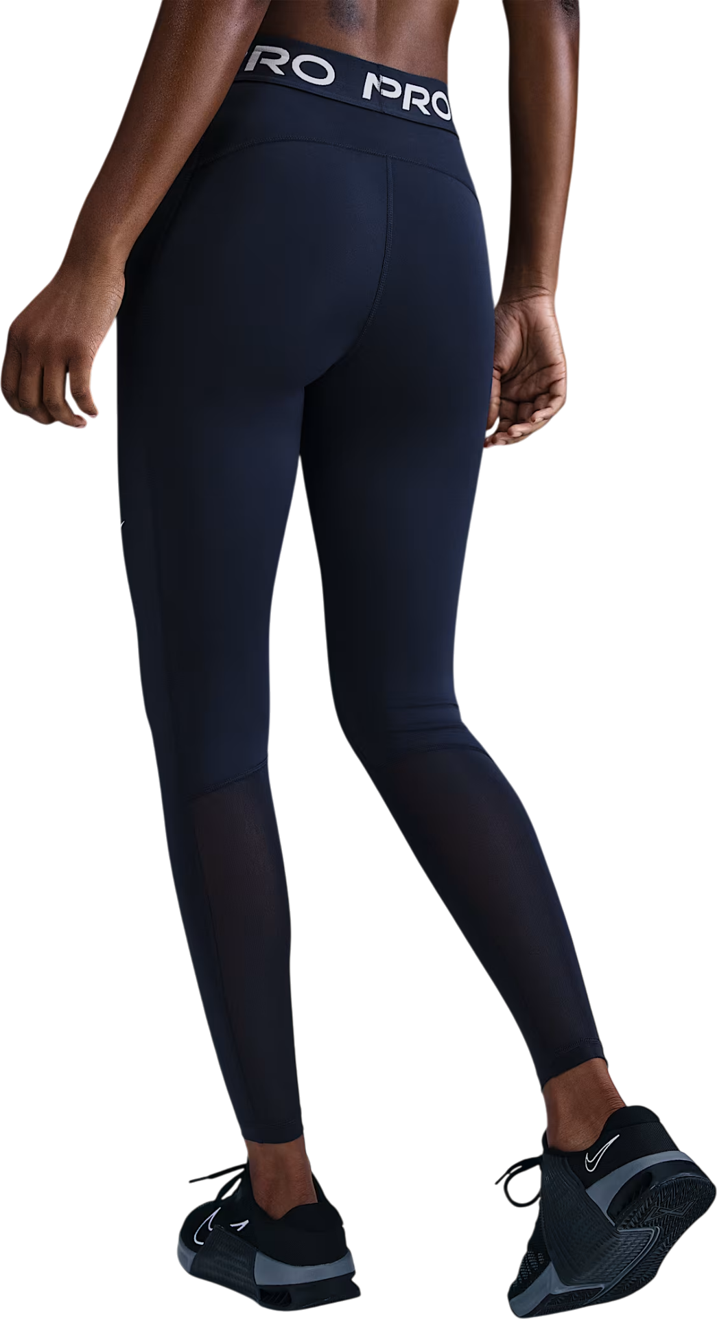 Клинове Nike Pro Mid Rise Leggings Тъмно синьо | cz9779-410, 1