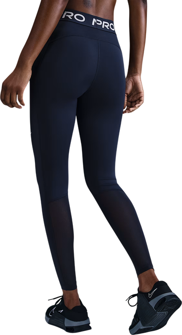 Клинове Nike Pro Mid Rise Leggings Тъмно синьо | cz9779-410, 1