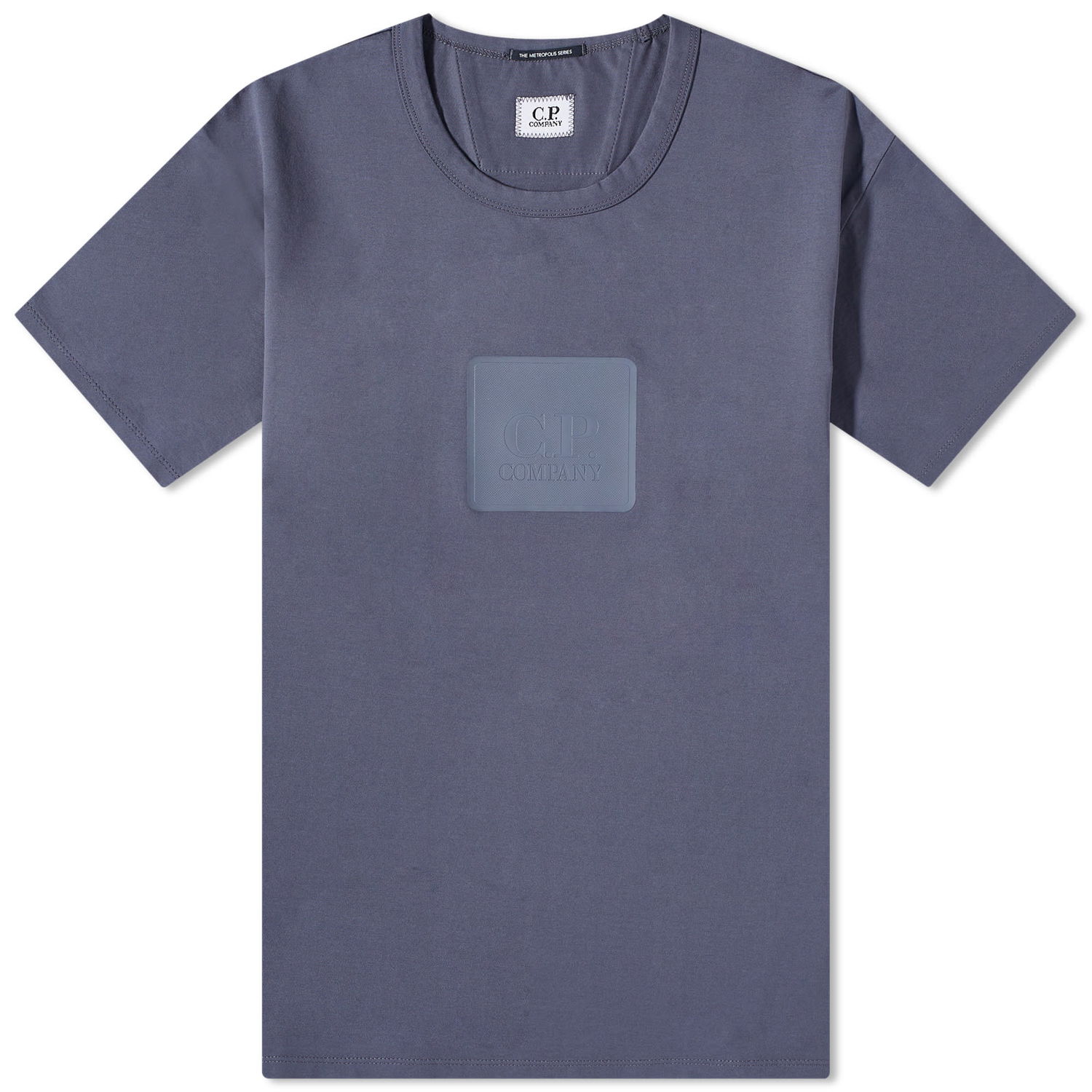 Тениска C.P. Company Metropolis Patch Logo Tee Тъмно синьо | 14CMTS197A-006370W-884, 0