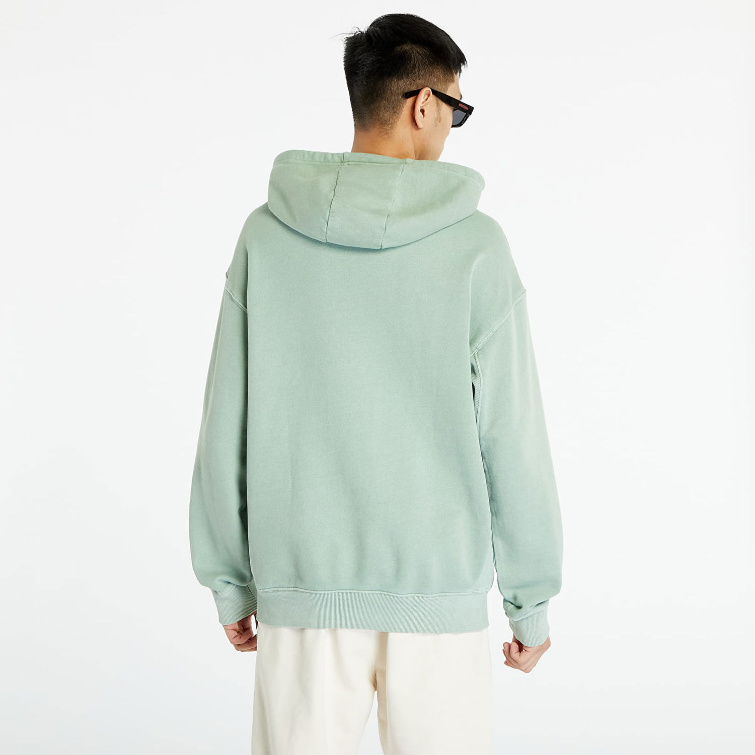 Суитчър Reebok Classic Non-Dyed Hoodie Тюркоазено | HS9149, 1