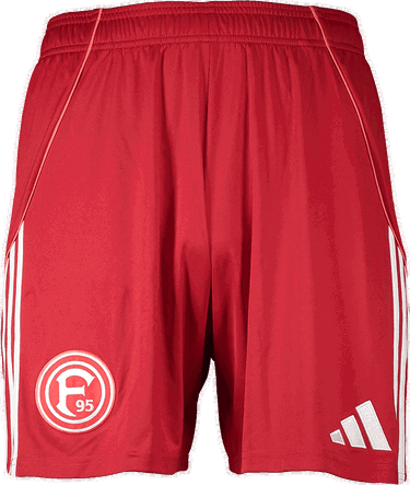 Къси панталони adidas Originals Fortuna Düsseldorf Home Shorts 2025/26 Kids Червено | 6f95jd7414, 0