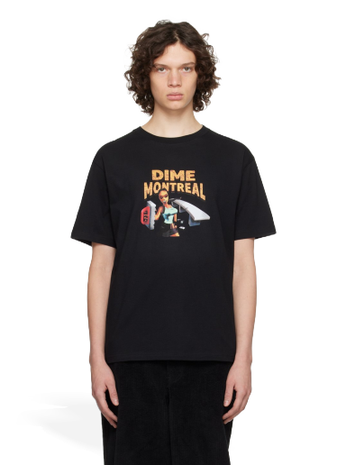 Тениска Dime Lara T-Shirt Черно | DIME23D2F22BLK